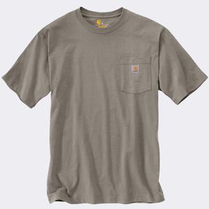칼하트 K87 워크웨어 포켓 반팔티셔츠(데저트)