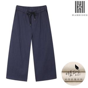 [해리슨] 린넨 밴딩 8부 팬츠 259 BNJ1129