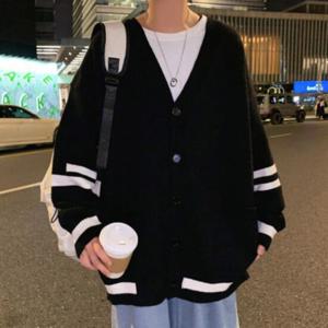 [미라클세븐][M7] 남자 콘트라스트 미니멀리즘 빅사이즈 가디건