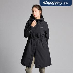 [디스커버리] 베르텍스 고어 윈드스토퍼 여성 롱기장 자켓 (BLACK) DWWJ44034-BKS