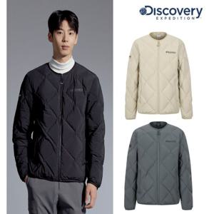 디스커버리 [택가 219,000원]남성 디하스 U넥 튜브 경량패딩 DMDJ77036