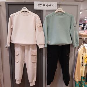 [오후]완전 깔끔하고 고급진 네오프렌 맨투맨 OHMA23W01