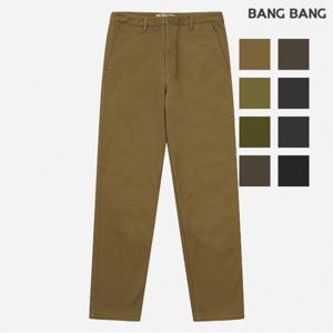 [뱅뱅] 공용 면스판 노턱 이지슬림핏 본딩팬츠 (NPF890)