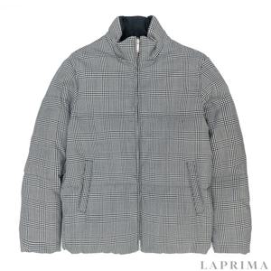 라프리마 톰브라운 리버시블 체크 집업 패딩 MJD091XF0338-980
