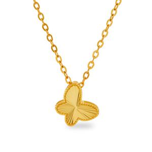 [엘렌쥬얼리] 24K 순금 나비 컷팅 금 목걸이 3.75g