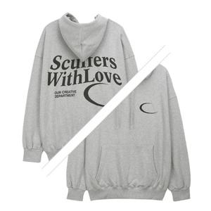 [스콰즈]스콰즈 후드 SBN139 3COLOR 남자 간절기 오버핏 긴팔 후