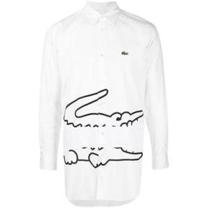 꼼데가르송 긴팔 긴팔 셔츠 FLB013W23 WHITE