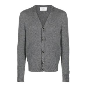 [AMI] 미니하트 토널 캐시미어 가디건 HKC127 005 055