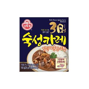 [오뚜기] 3일 숙성카레 고형 약간 매운맛 100g