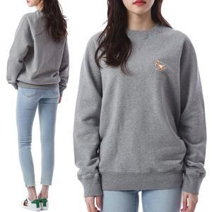 메종키츠네 폭스 자수 여성 맨투맨 티셔츠/GU00342KM0002 GRM