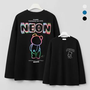 [엠엔씨][MNC] 네온 박스핏 긴팔티 (MDIT097HO)