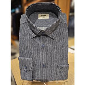 [레노마 일반핏] ROSSG1-052NY 구김없이 얇고 신축성 좋은 저지 여름용긴소매남방[밑단일자]