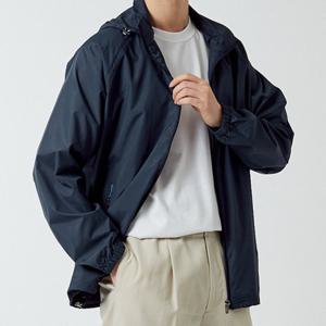 [탑보이][탑보이] 포인트 지퍼 배색 경량 바람막이 점퍼 (LD038)