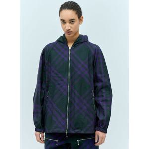 버버리 체크 바람막이 재킷 8079011 B7483