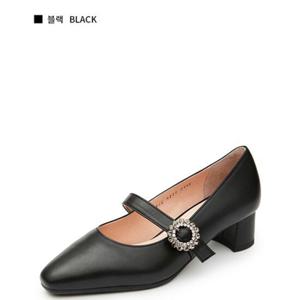 [금강제화] 랜드로바 르느와르 여성 보석장식 메리제인 구두 4cm RENPUC4239G1