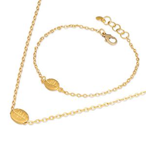 여자 순금 목걸이 팔찌 세트 11.25g 24K [커피콩]