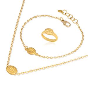 여자 순금 주얼리 3종 세트 18.75g 24K [커피콩]