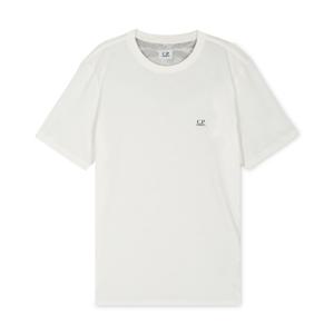 CP컴퍼니 남성 백 고글 프린팅 고즈 화이트 반팔티