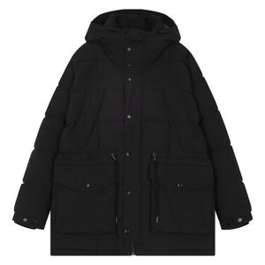 [버커루]남성 나일론 사파리 후드 헤비다운 점퍼(B234DW430P)