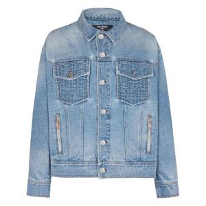 발망  남성 모노그램 더블포켓 데님 자켓 AH1TC145DD09 6FF Blue