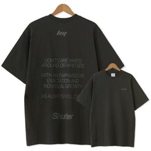 [엠엔씨][MNC]  레터링 라운드 반팔티 (MDBT719CI)