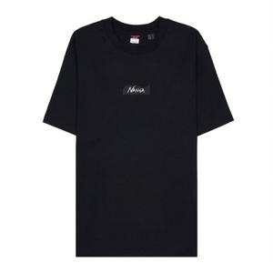 [난가] 남성 에코 하이브리드 마운틴 로고 티 NW2211 1G208 BLK