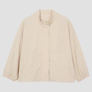 [UNIT]라글란 슬리브 바람막이 점퍼 [UFJWJA265N-BEIGE]