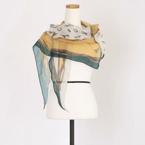 샵앤) [가정의달무배]국산 여성 패션스카프 DRN-WSC-0652-오렌지