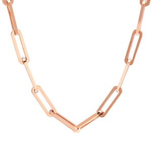 [비앤비골드] 14K 심플 플랫 클립체인 목걸이 NPN27352