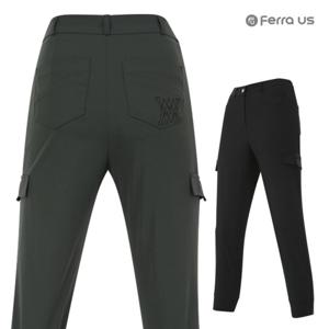 [페라어스]페라어스 여성 사이드밴딩 카고 조거 골프바지 APM4MI