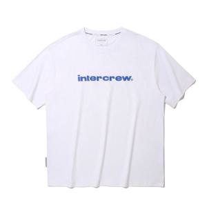 [인터크루]레귤러핏 로고 반팔티셔츠 블루 ITY5TR31GBL