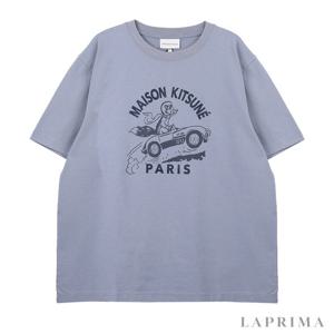 라프리마 메종키츠네 레이싱 폭스 티셔츠 MM00109-KJ0118-P526