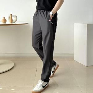 슬림 일자 팬츠 데일리 남자 쿨링 편한 밴딩 바지