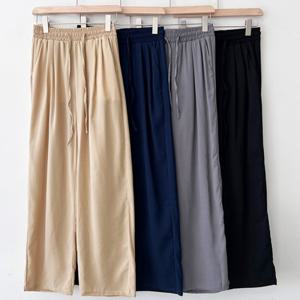 [리빌모아]남자 밴딩 핀턱 린넨 와이드 팬츠 바지 DJ-PTS-SGSSL1