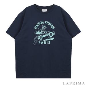라프리마 메종키츠네 레이싱 폭스 티셔츠 MM00109-KJ0118-P476