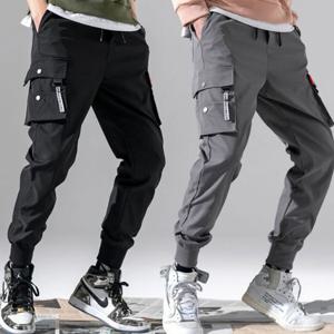 투포켓 카고바지 남성긴바지 조거팬츠