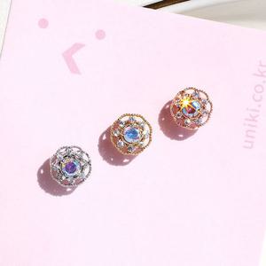 [폭스타일] [낱개판매] 꽃의 마법진 아웃컨츠 데이스 피어싱