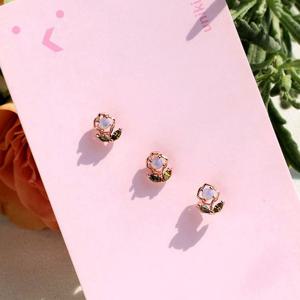 [폭스타일] [낱개판매] 오 로지 아웃컨츠 연골 장미꽃 피어싱