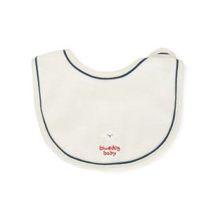 [블루독베이비8] FW24 도기테리라운드빕 HJ (44A7000404) (BLUEDOG BABY 유아 출산 백일 선물 도트 강아지