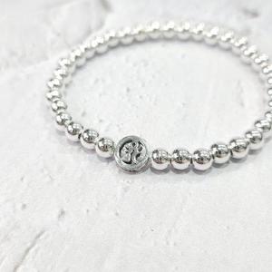 [이쁜] 실버 은볼 옴자 팔찌