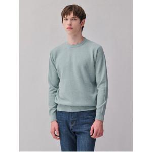 [갤럭시]울 조직감 라운드 스웨터 라이트 그린(GC4851E01L)