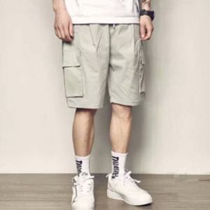 [리빌모아]남자 밴딩 스트릿 카고 쇼츠 반바지 DMS-PTH-SBB106