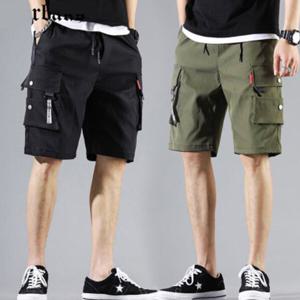 [리빌모아]남자 밴딩 끈조절 카고 반바지 쇼츠 DMS-PTH-SBB109