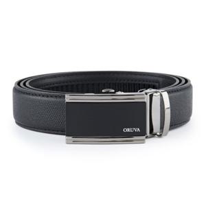 [금강제화(남성)][쇼핑백동봉]남성 소가죽 자동 벨트 SHOBE9016MORUF1 블랙