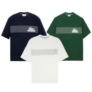 [라코스테]라코스테 네오 헤리티지 네트 반팔 티셔츠