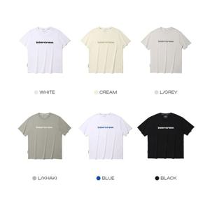 [인터크루]유니)레귤러핏로고반팔티 ITY5TR31G_CC