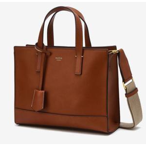 [헤지스ACC] 브라운 로고배색 크로스겸 미니토트백 HJBA4F890W3