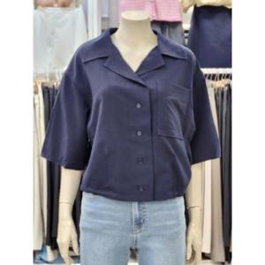 SOUP 세이브존07 스트링 크롭셔츠 블라우스 VA7SS7P-1