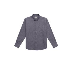 [BY파크랜드][오스틴리드]퍼플 솔리드 기모셔츠_A2CL1306