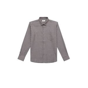 [BY파크랜드][오스틴리드]베이지 체크 기모셔츠_A2CL1323